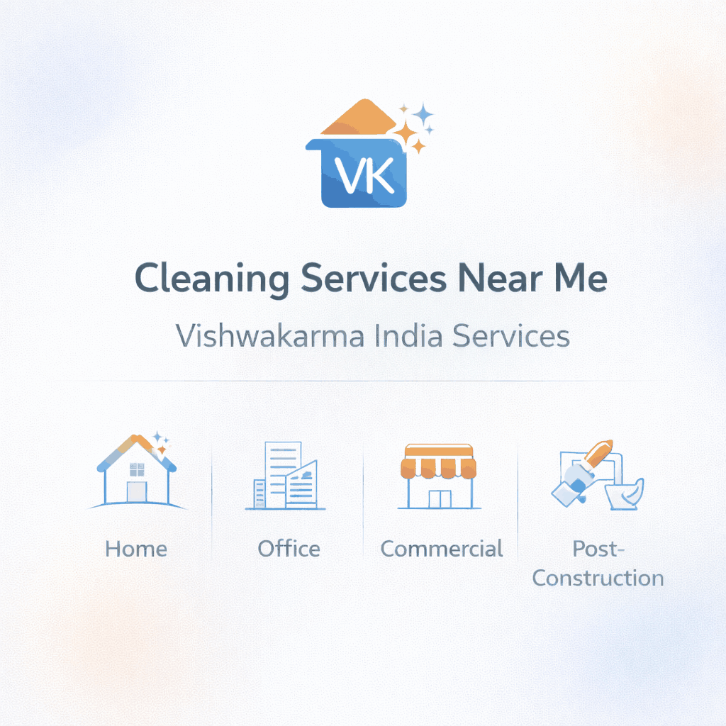 Looking for Cleaning Services Near Me? Choose Vishwakarma India Services